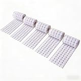 600 Stück Klettpunkte Selbstklebend 20mm Weiß, 300 Paar Klettband Selbstklebend Extra Stark, Rund Klett Klebepunkte für Basteln, Schule, Papier, Kunststoff, Selbstklebende Klettpunkte Rückseitig