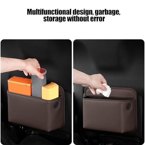 Poubelle pour la voiture étanche et organisateur de siège arrière multifonction