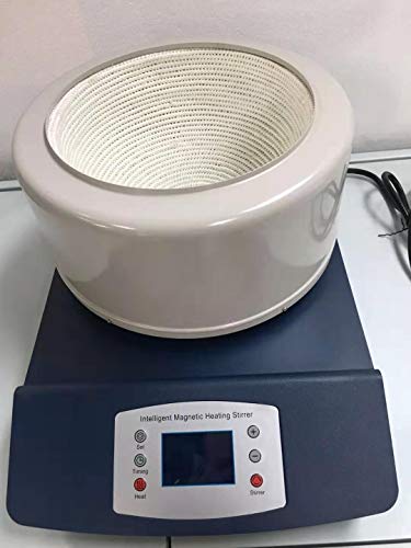 Intelligent Timing Digital Display Magnetic stirre Heating Mantle HWET 2000ML (HWET-2000ML (110V,50HZ. American Plug))