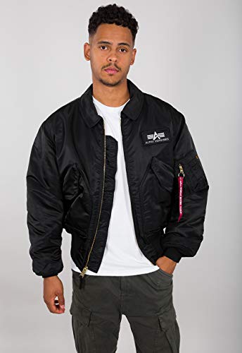 Alpha Industries CWU 45 Bomberjacke für Herren Black