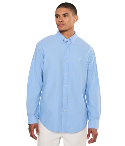 Image of POLO RALPH LAUREN Men's Classic Fit Plaid Oxford Shirt