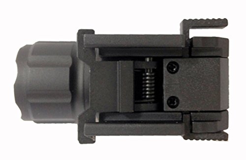 Aimkon Hilight P5S 500 Lumen Sub-Compact Pistol Led Strobe Flashlight For With Weaver Quick Release For Glock Series, Sig Sauer, Smith & Wesson, Springfield, Beretta, Ruger, And Heckler & Koch, Etc #TOP5