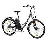 Touroll B1 26 Zoll City E-Bike mit 250W Motor