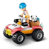 LEGO Friends Panda-Pflegestation - Spielzeug mit Schutzgebiet - Tierspielset mit Baumhaus, Quad, 2 Mini-Puppen und 3 Panda Figuren - Geschenk für Mädchen ab 7 Jahren - 42648 – Ansicht 4
