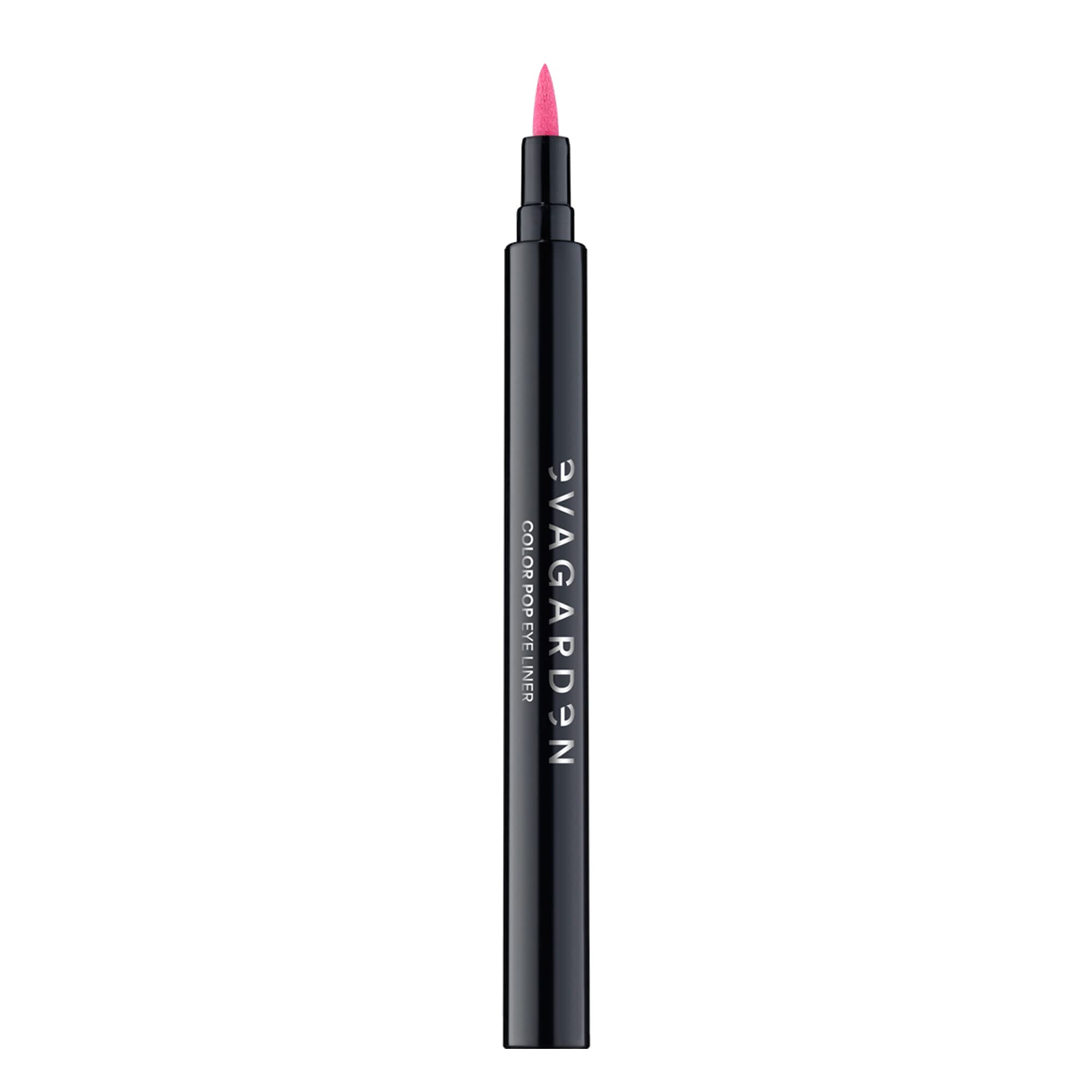 EVAGARDEN Color Pop Eye Liner - Fórmula de secado rápido que no se mancha, crea líneas ultrafinas a atrevidas con aplicación precisa, tono intenso que mejora el maquillaje de tu rostro, rosa ardiente