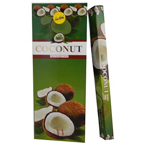 120 varillas de incienso Coconut 6 cajitas Cover