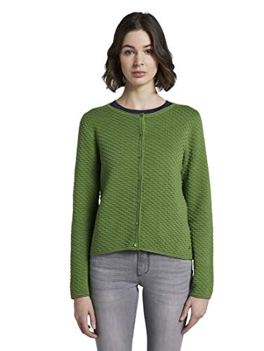 Preisvergleich Produktbild TOM TAILOR Damen Bubble-Cardigan Strickjacke, 21173, XXXL