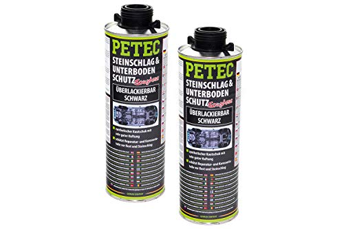 Anti-gravillon pour rouler sur les chemins de campagne avec PETEC noir 2x1000ml