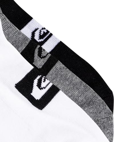 Quiksilver Men's 3ankle Pack Socks, Multicolored, One Size, Multicolored, One Size2