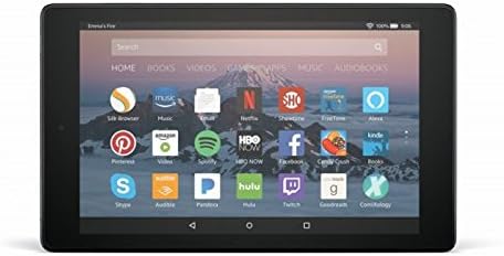 Fire HD 8 Tablet with Alexa, 8" HD Display, 16 GB, Black - with Special Offers (Previous Generation – 7th)