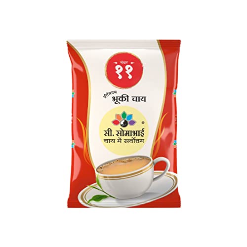 C. SOMABHAI\’s No. 11 CTC Premium Dust Tea – 1kg, Natural Assam Bhuki Tea, Kadak Chai Patti, Strong Regular Black Tea Powder, Strong Blend Tea Pouch, Beverage Special Chaa For Office Home 1 kg Pack C. SOMABHAI\’s No. 11 CTC Premium Dust Tea – 1kg, Natural Assam Bhuki Tea, Kadak Chai Patti, Strong Regular Black Tea Powder, Strong Blend Tea Pouch, Beverage Special Chaa For Office Home 1 kg Pack