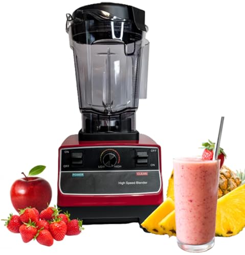 Commercial Blender | Large 64 oz Capacity | 9 Speeds