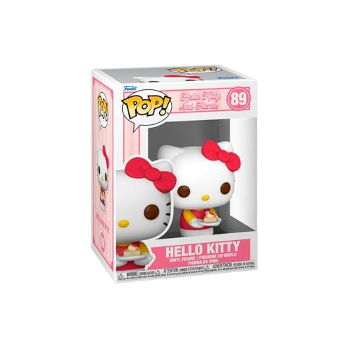 Candide, Funko POP! Hello Kitty com Bolo, Hello Kitty, Sanrio - 8 cm