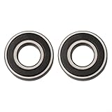 Gdfnmogo Cuscinetti a sfera sigillati in acciaio inox a sezione sottile da 10 x 22 x 6 mm, 2 pezzi, 61900-2RS (6900-2RS), per componenti da ciclismo