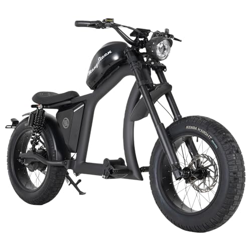 FT02 Elektrofahrrad für Erwachsene, vollgefedertes Elektromotorrad, 48V 22,5Ah Hochleistungsakku, 40-Mile Reichweite, hydraulische Doppelbremsen, straßenzugelassenes Elektromotorrad für Pendler