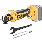 Ecarke Cordless Drywall Cutting Tool Compatible with DeWALT Battery: Ecarke Up to 30000 RPM Brushless Router 20v Saw with 3 Speed Adjustable,Drywall Rotary Tool for Sheetrock,Wood,Plywood(Tool Only)