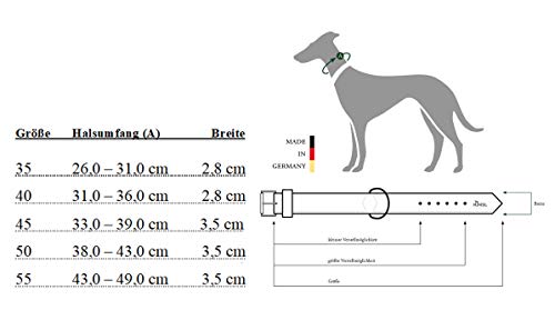 HUNTER Collare Larvik Style Comfort, 50 Soft vera