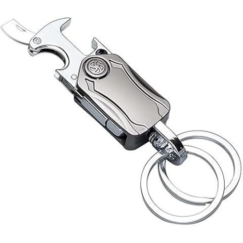 RSYHVG Multifunctional Bottle Opener Keyring Cover