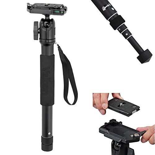 1セット限り特価Velbon 一脚SUPER 8 & QHD-63Q自由雲台 1セット限り