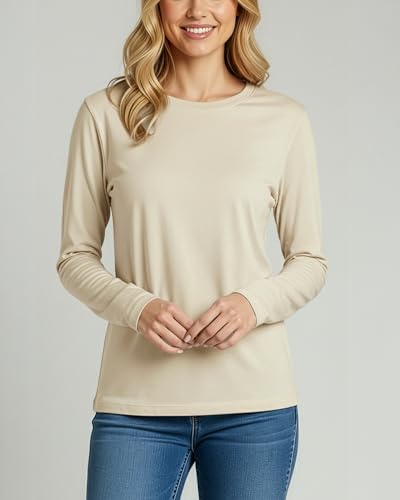 Lista de Camisetas de manga larga para Mujer , tabla con los diez mejores. 12 Imagen adicional