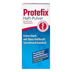 Protefix Haftpulver Extra-Stark für Voll- und Teilprothesen