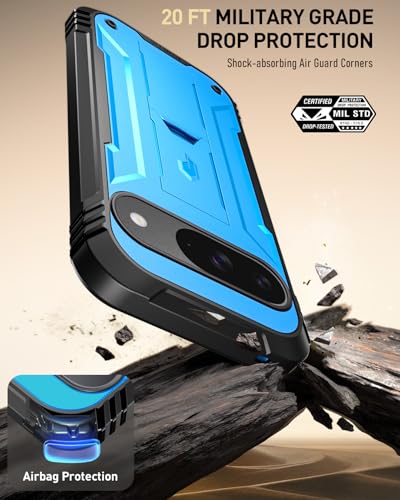 Coque Google Pixel 9 / 9 Pro Poetic Revolution antichoc intégrale de 6,3 pouces - 6
