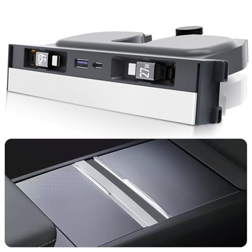 Station d'accueil étanche Tesla Model Y Juniper accessoire console pour recharger en voyage en famille