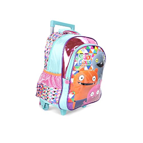 Kit Mochila Rodas Estojo e Lancheira Uglydolls