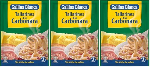 Gallina Blanca Tallarines a la Carbonara, 143 Gramos (Paquete de 3)