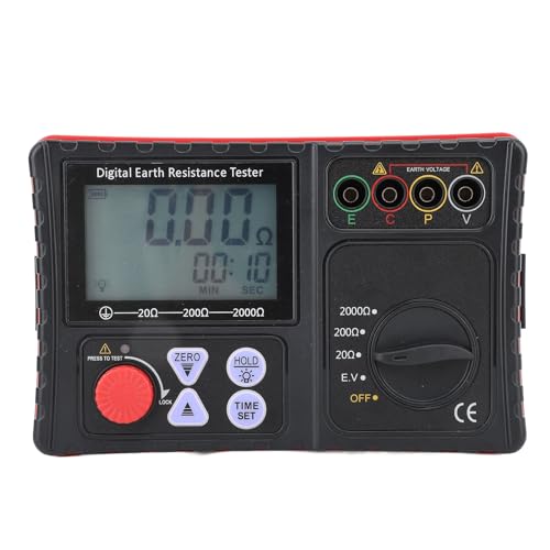 EBTOOLS MegohmmeterfW^fMޒReX^[0?2000I[obNCgLCDfBXvCƍx