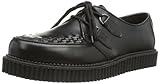 Demonia CREEPER-602 EU-CREEPER-602/B/LE - Zapatos para Hombre, Color Negro, Talla 44