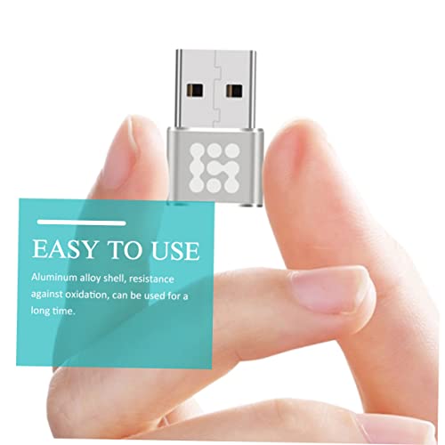 Adaptador USB C Hembra USB Macho CIYODO para usar cables nuevos en cargadores antiguos y tu PC 4