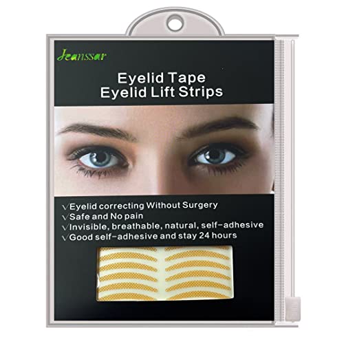Eyelid Tapes, 480pcs Invisible One-sided Sticky Eyelid Stickers(Stay 24 hours), Instant Double Eyelid Lifting Strips Without Surgery, for Hooded, Uneven, Mono-eyelids,