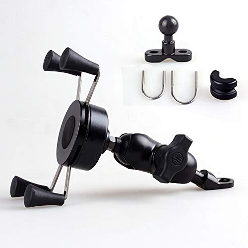 Soporte del teléfono móvil En forma de X Teléfono móvil del soporte de la motocicleta eléctrico de tres ruedas del vehículo de manillar Soporte soporte for teléfono accesorios de la motocicleta