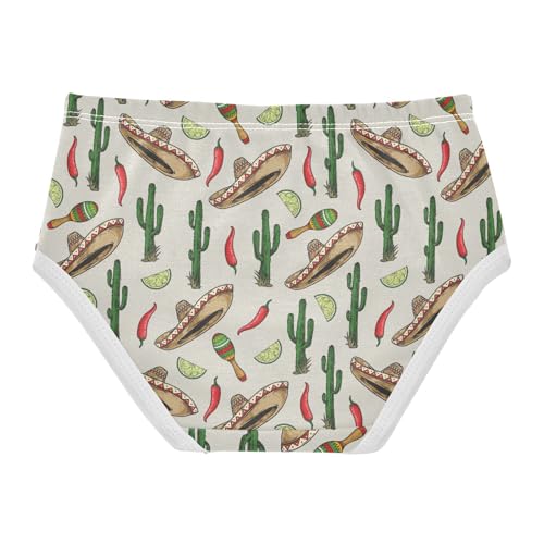 Girls' Underwear Mexican Style Cotton Stretch Comfort Toddler Panties2