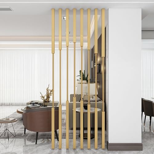 Pantallas divisoras de habitación independientes, instalación sin taladro, para hogar, oficina, restaurante, privacidad y decoración de entrada