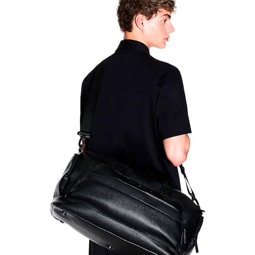 Sac de duffle Armani Exchange Madrid noir pour optimiser vos bagages - 7
