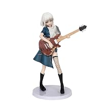 Kaname Rana‌ Figure, Holding A Guitar Kaname Rana‌ Action Figures 23cm/9.1inch Handmade Cosplay PVC Statues Souvenirs for Anime Fans Gifts