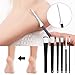 HJZHII 6PCS Ingrown Toenail Removal Kit, Stainless Steel Removal Pedicure Scraper Professional Pedicure Tools Set with Storage Box Callus Shaver Foot Care for Dead Dry Hard Cracked Skin