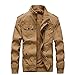 ZooYung Men's Casual Winter Cotton Military Jackets Outdoor Coat Windproof Windbreaker