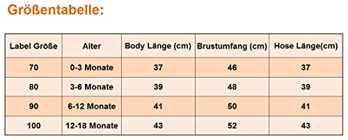 Geagodelia - Set da 3 pezzi di abbigliamento per