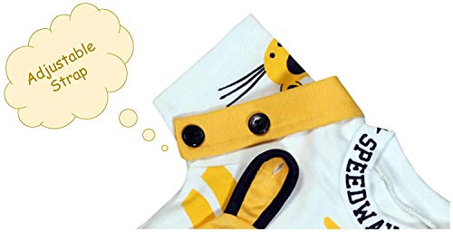 Image of Baby Boy's And Baby Girl's Dungaree Set /Romper Set with T-Shirt And Cap