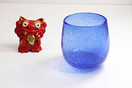 キャッスルエンタープライズ 新 泡たるグラス(大)青