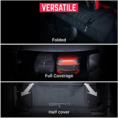 GPCA Wrangler 2018-2023 JL Unlimited Cargo Cover PRO Freedom Pack - Reversível para TOP ON/Topless 4