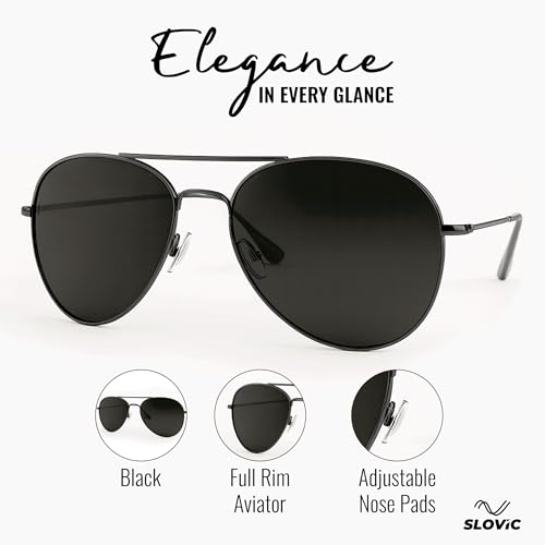 Image of SLOVIC Sunglasses for Men Stylist | UV Protection Goggles for Man | Lightweight & Durable Polycarbonate Material | Unisex Gift for Man & Women | Mens Fashion Sunglasses