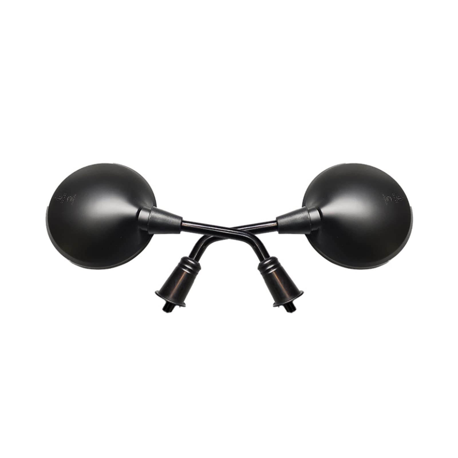 Motorcycle Rear View Mirror For SECURON RE3 Ra2 Motorcycle Rearview Mirror Retro Modification HD Sightseeing Round Mirror (Color : 2)