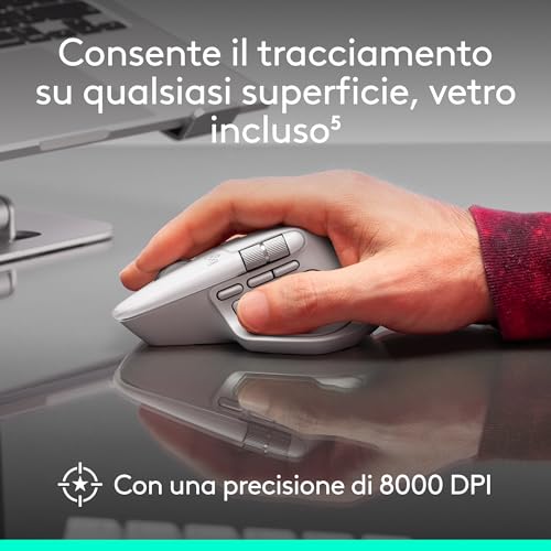 Mouse Wireless Logitech Mx Master 4 For Mac - 5