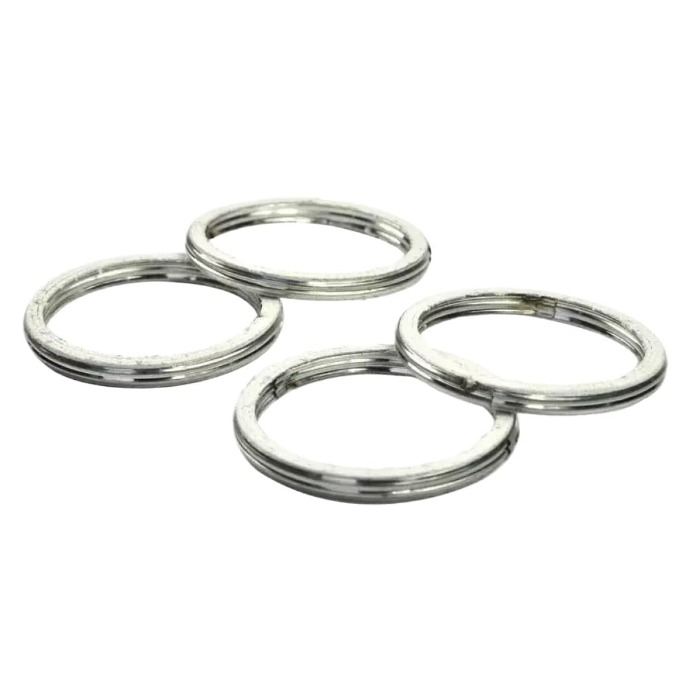 4PCs 44x36x5 Header Gasket Ring Compatible with CB750 1991-2003 CBR1100XX 1997-2003 CBF250 2004-2009 SXS700M2 M4
