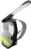 snorkel mascara buceo integral cámara gopro Diseño clásico: el marco grande tiene una vista amplia, que puede asegurarse de que pueda ver con seguridad varios peces y otra vida marina bajo el agua.