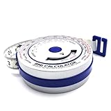 Cinta Métrica Corporal Profesional Antropométrica - Medidor de Grasa Ideal para Calcular Índice de Masa Corporal (IMC)